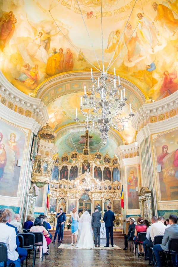 Fotografie de ArtaFilmării la Biserica Banu