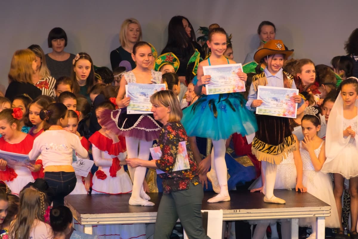 Fotografie de Eugen Elisei la Palatul National al Copiilor