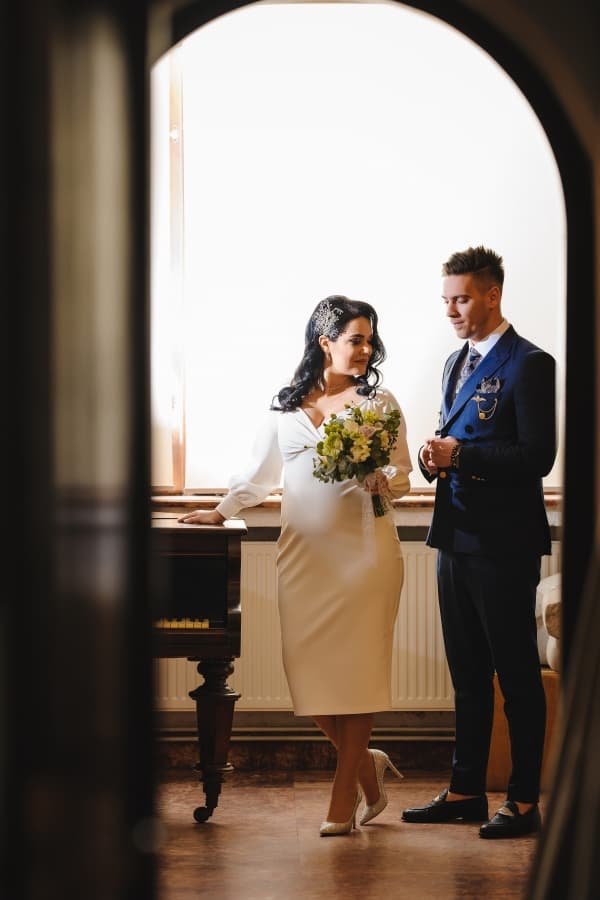 Fotografie de Constantin Alin la Muzeul de Arta