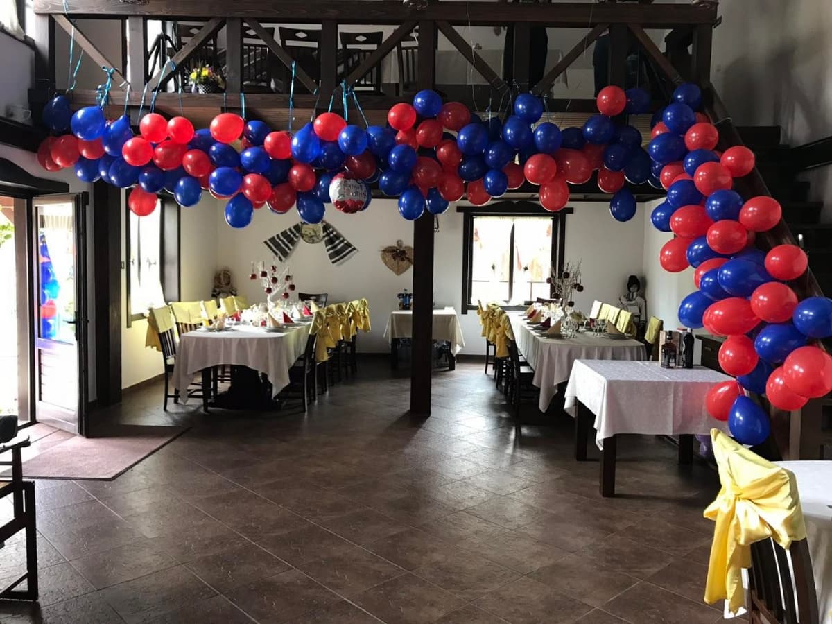 Pensiunea Roua Voronetului - Vedere de ansamblu a locației pentru nunți