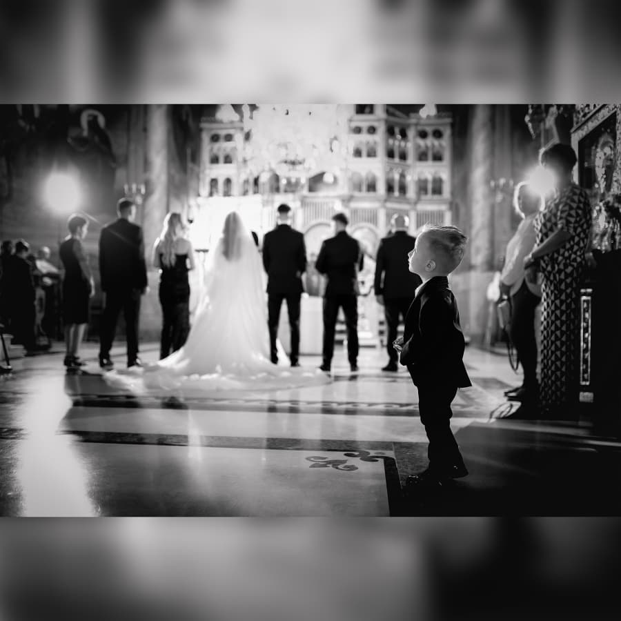 Fotografie de Constantin Alin la Catedrala Arhiepiscopala