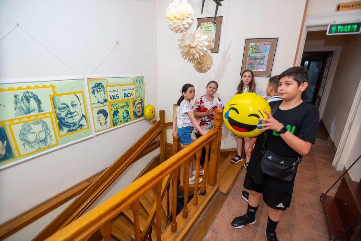 Fotografie de Eugen Elisei la Teatrul Vasilache