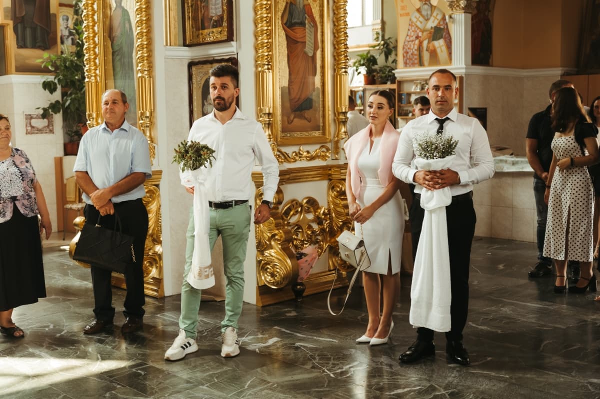 Fotografie de Vanea Lupu la Manastirea Ciuflea