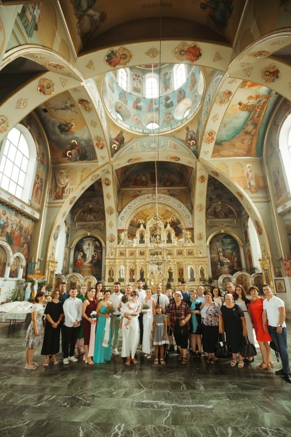 Fotografie de Vanea Lupu la Manastirea Ciuflea