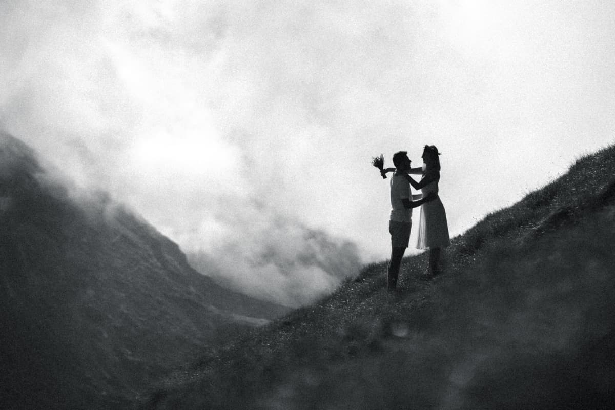 Fotografie de Marius Boeriu la Lacul Balea