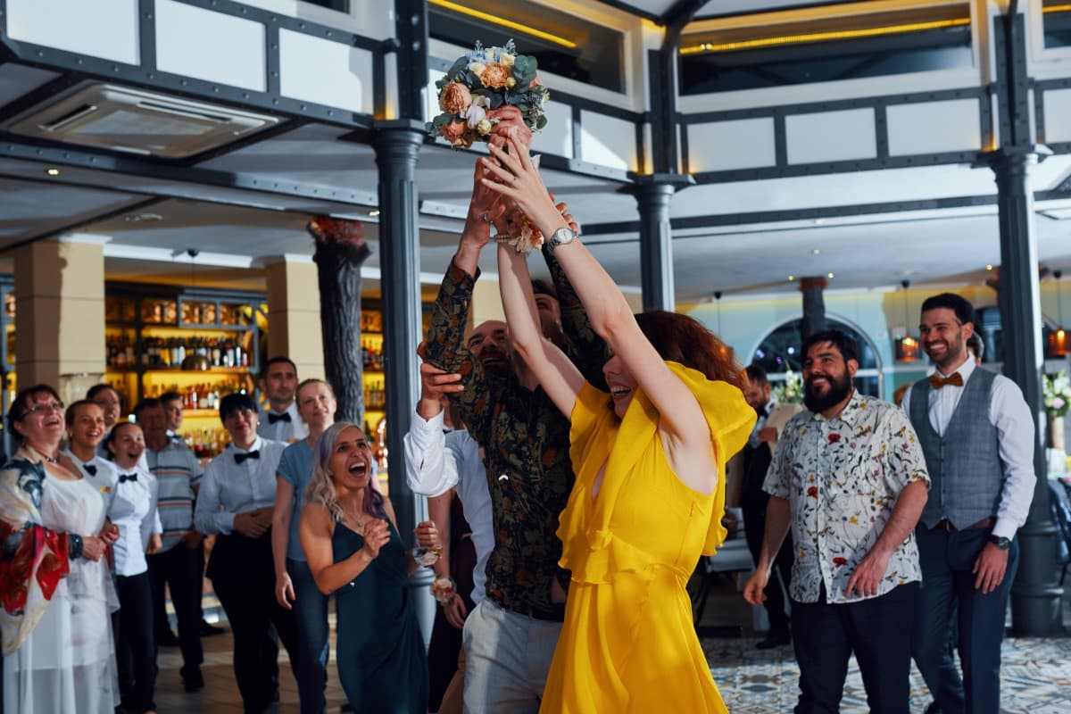 Fotografie de Fearless Weddings la Garden Restaurant