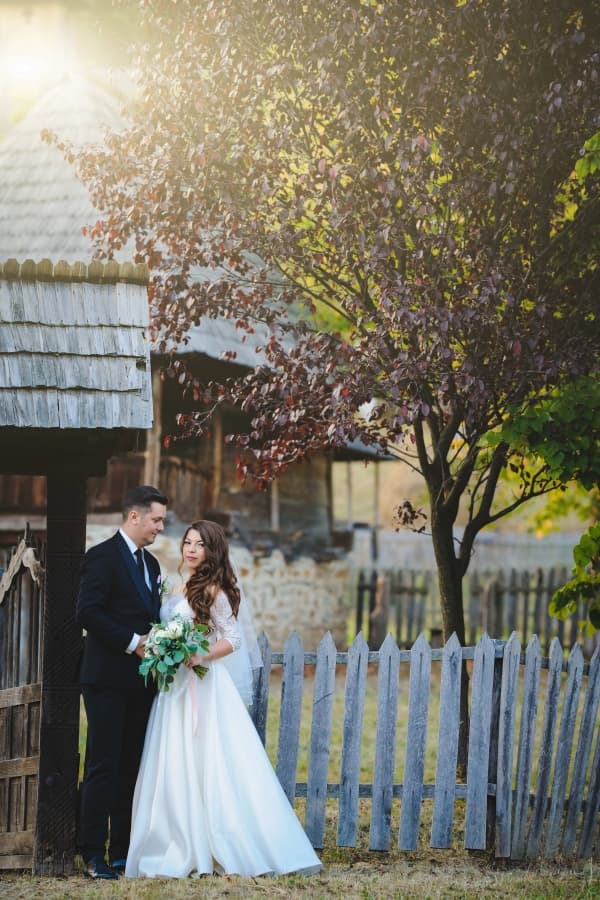 Fotografie de Constantin Alin la Muzeul Satului Valcean