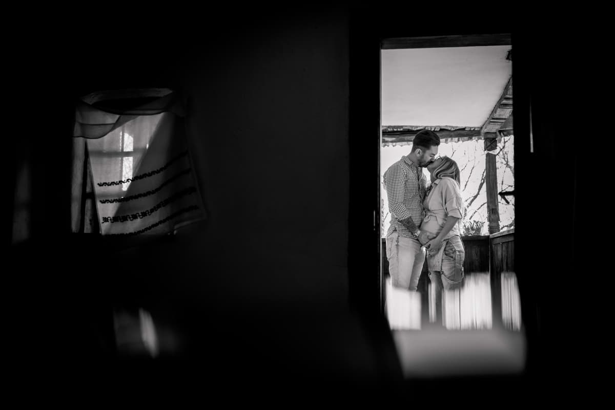 Fotografie de Constantin Alin la Muzeul Satului Valcean